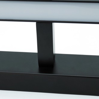 Idea led ID-9032 - Nástenné kúpeľňové LED svietidlo Venus LED 24W, 4200K, 1680lm, IP44, čierna