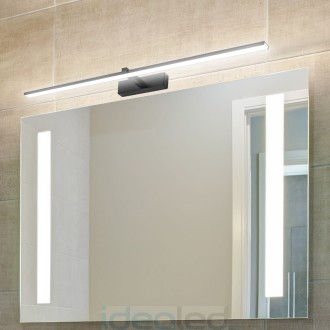Idea led ID-9032 - Nástenné kúpeľňové LED svietidlo Venus LED 24W, 4200K, 1680lm, IP44, čierna