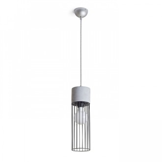 Rendl R12931 - Luster Burton 1xE27, Ø120, betón