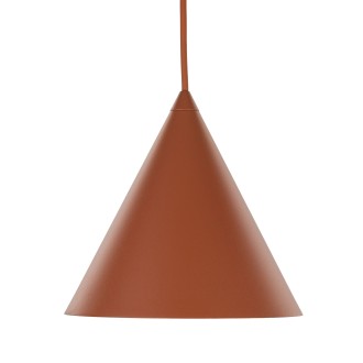 TK Lighting 10076 - Luster Cono S 1xE27, Ø190, tehlová