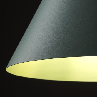 TK Lighting 10074 - Luster Cono S 1xE27, Ø190, mätová