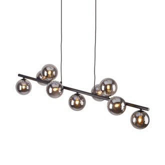 TK Lighting 5667 - Luster Estera 9xG9, čierna