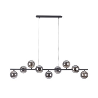 TK Lighting 5667 - Luster Estera 9xG9, čierna