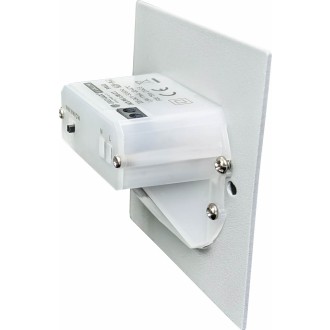 Greenlux GXLL095 - Orientačné LED svietidlo do steny Jack PIR 1,5 W, 3000/4000/6500K, 75lm, modrošedá + senzor