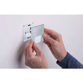 Paulmann 80000 - Orientačné LED svietidlo do steny Tsaro Follower 1W, 2700K, 80lm, matný chróm