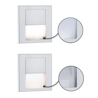 Paulmann 80000 - Orientačné LED svietidlo do steny Tsaro Follower 1W, 2700K, 80lm, matný chróm