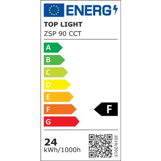 TOP LIGHT ZSP 90 CCT - Podlinkové LED svietidlo ZSP 90 CCT 24W, 3000/4000/6500K, D900, 2400lm, biela