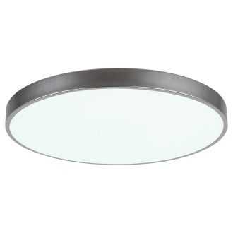 Rabalux 3317 - Stropné LED svietidlo Tesia 60W, 3000-6000K, 5000lm, Ø600, strieborná/biela + diaľkové ovládanie