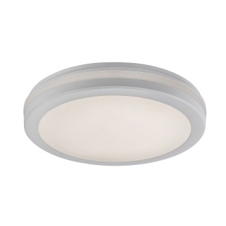Rabalux 77036 - Vonkajšie stropné LED svietidlo Indre 28W, 3000/4000/6500K, 2600lm, IP54, Ø300, biela