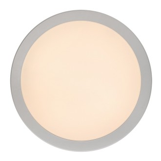 Rabalux 77036 - Vonkajšie stropné LED svietidlo Indre 28W, 3000/4000/6500K, 2600lm, IP54, Ø300, biela
