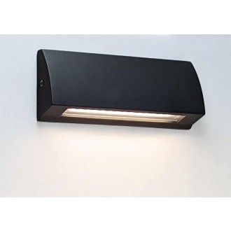 Greenlux GXPS074 - Vonkajšie orientačné LED svietidlo STEP 3,5 W, 4000K, 100lm, IP54, IK08, antracit/číre sklo