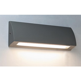 Greenlux GXPS076 - Vonkajšie orientačné LED svietidlo STEP 6W, 4000K, 220lm, IP54, IK08, sivá/číre sklo