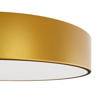 Temar CLEO 400 GOLD - Stropné svietidlo CLEO GOLD 3xE27, Ø400, zlatá/sklo