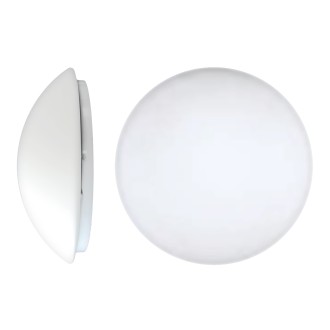 TOP LIGHT 5501/50 - Stropné svietidlo Twist 50 3xE27, Ø400, opálové sklo