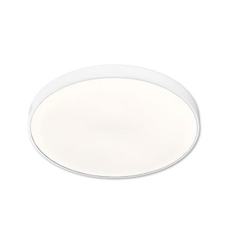 TOP LIGHT Metal 60B RC - Stropné LED svietidlo Metal 60W, 3000-6500K, 6000lm, Ø600, biela + diaľkové ovládanie