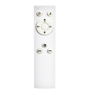 TOP LIGHT Metal 60B RC - Stropné LED svietidlo Metal 60W, 3000-6500K, 6000lm, Ø600, biela + diaľkové ovládanie