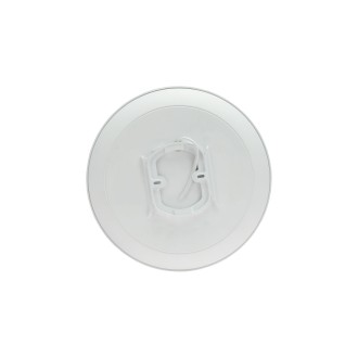 SPECTRUM SLI031035CW_PW - Stropné LED svietidlo NYMPHEA BLACK & WHITE 24W, 6000K, 2850lm, IP54, Ø320, čierna/biela