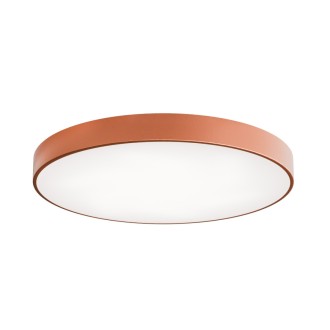 Temar CLEO 800 COPPER - Stropné svietidlo CLEO COPPER 6xE27, Ø800, meď/sklo