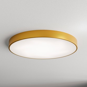 Temar CLEO 800 GOLD - Stropné svietidlo CLEO GOLD 6xE27, Ø800, zlatá/sklo