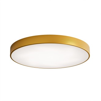 Temar CLEO 800 GOLD - Stropné svietidlo CLEO GOLD 6xE27, Ø800, zlatá/sklo