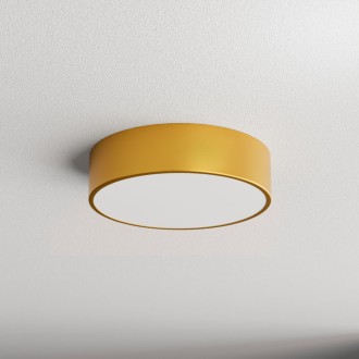 Temar CLEO 300 GOLD IP54 - Stropné svietidlo CLEO GOLD IP54, 2xE27, Ø300, zlatá/plast