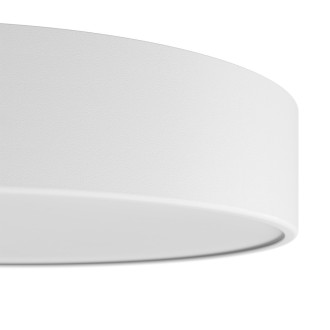 Temar CLEO 300 WHITE - Stropné svietidlo CLEO WHITE 2xE27, Ø300, biela/sklo