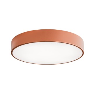 Temar CLEO 500 COPPER - Stropné svietidlo CLEO COPPER 4xE27, Ø500, meď/sklo