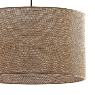 TK Lighting 6582 - Textilný luster Juta 3xE27, Ø500, juta