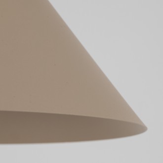 TK Lighting 10619 - Závesné svietidlo CONO SABIA 1xE27, Ø210, béžová