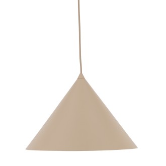 TK Lighting 10621 - Závesné svietidlo CONO SABIA 1xE27, Ø335, béžová