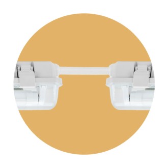 SPECTRUM SLI028031_H - Žiarivkové svietidlo LIMEA LED TUBE 1xG13 T8, 710 mm, IP65, sivá
